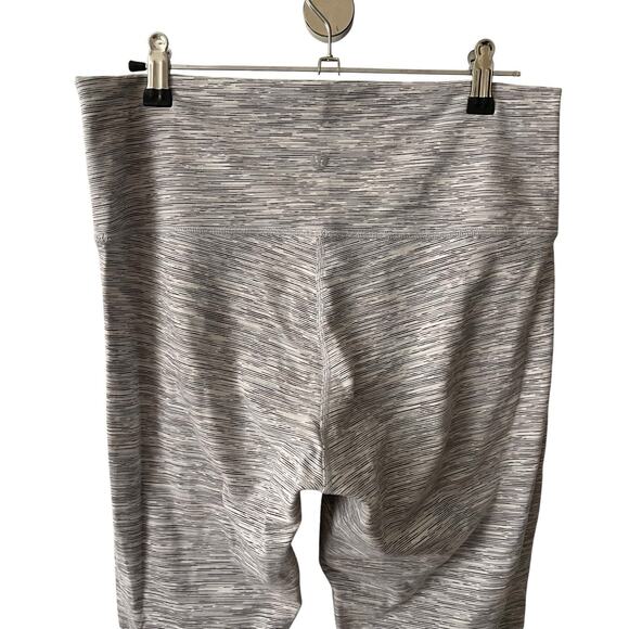Lululemon Womens 12 Wunder Under Hi-Rise 7/8 Tight Space Ice Grey White - Picture 9 of 10